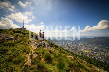 Fjelltur på Ulriken i Bergen