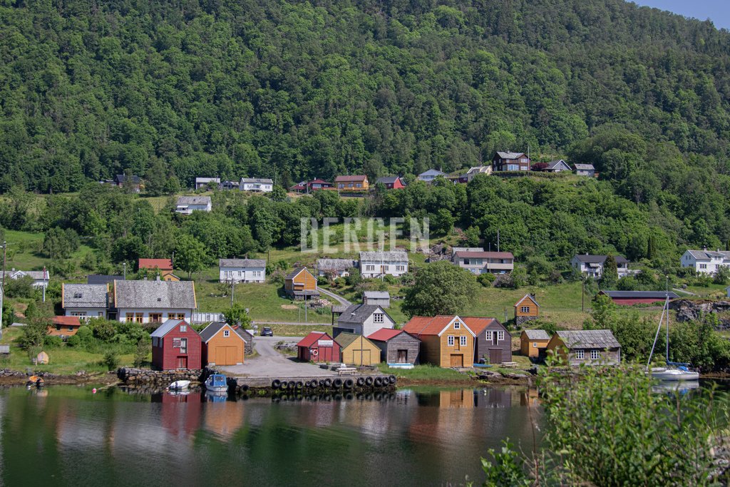 Mjøsvågen på Osterøy utenfor Bergen