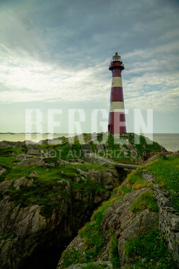 Hellisøy Fyr i Fedje Kommune utenfor Bergen