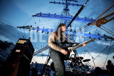 Konsert ombord på seilskip