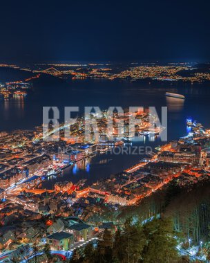 Natt over Bergen by