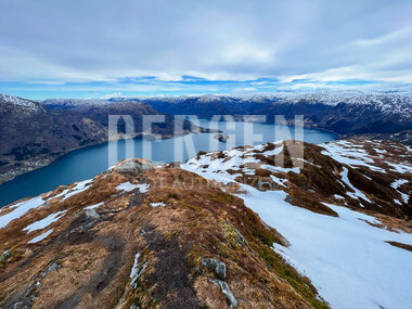 Fjelltur til Hananipa i Vaksdal øst for Bergen