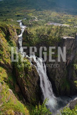 Vøringsfossen i Eidfjord i Hardanger