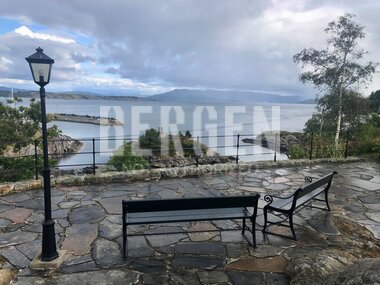 Bekkjarvik park i Austevoll kommune utenfor Bergen