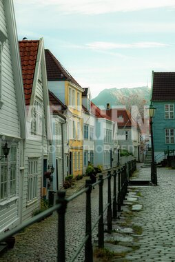 Trehus i Bergen sentrum