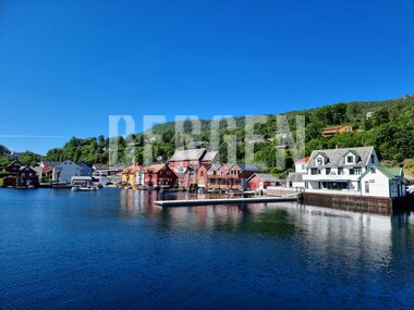 Mandelhuset på Våge på Tysnes 
