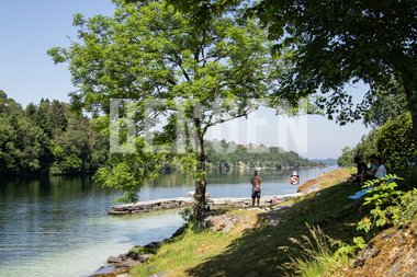 Badeplass på Osterøy utenfor Bergen