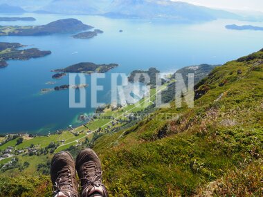 Hovlandsnuten på Tysnes  utenfor Bergen