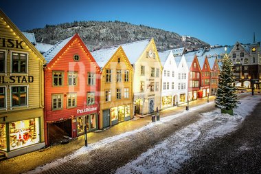 Jul på Bryggen
