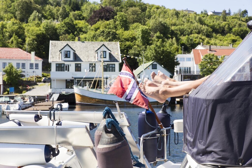 Mandelhuset på Våge på Tysnes 