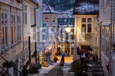 Julepyntet smau i Bergen