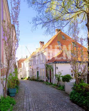 En av Bergens mange sjarmerende gater