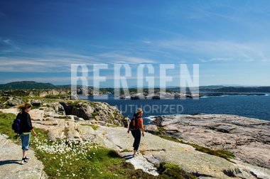 På tur til Golten i Øygarden utenfor Bergen