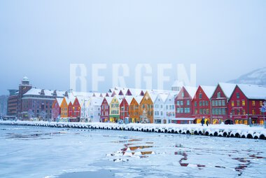 Vinter på Bryggen