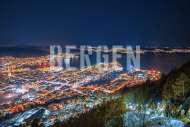 Natt over Bergen by