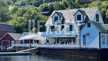 Mandelhuset på Våge på Tysnes 