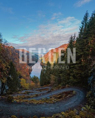 Kossdalssvingane på Osterøy utenfor Bergen