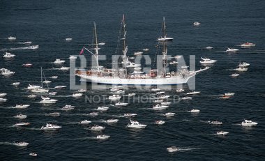 Statsraad Lehmkuhl ankommer Bergen