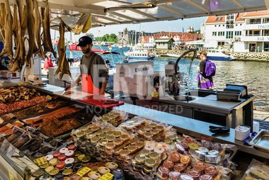 Fisketorget i Bergen