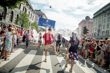 Parade under Tall Ships' Races
