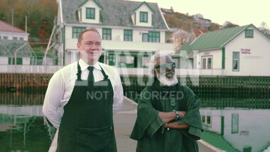 Mandelhuset på Våge på Tysnes 