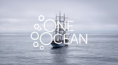  Seilas til Bermuda med UiT Norges arktiske universitet: Mannskapet vasker skuteside 