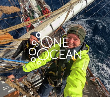 I riggen på vei mot Pond Inlet 