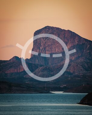 The Rødøyløva at sunset