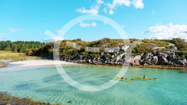 Paddling trip at Kvarøy