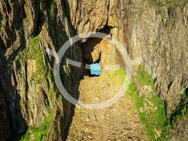 The hole through Torghatten