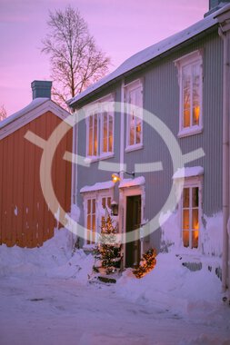 The Christmas town of Mosjøen