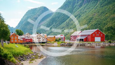 Sjøgata in Mosjøen