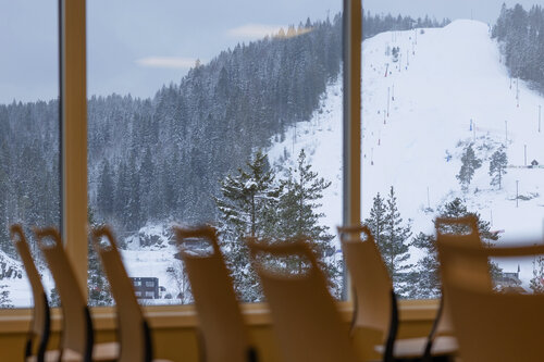 Interiør i nye Fjerdingby skole