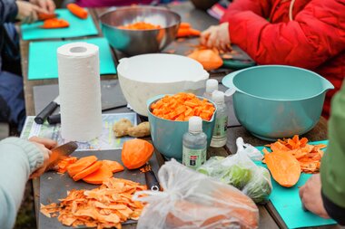 Friluftsdag på Myrdammen