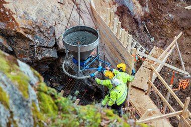 Rehabilitering av demningene på Ramstadsjøen