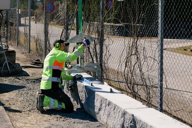 Granulatfangere på Sandbekken