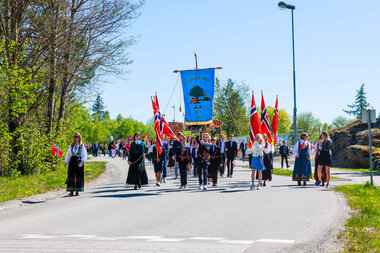 17. mai-feiring på Fjerdingby skole