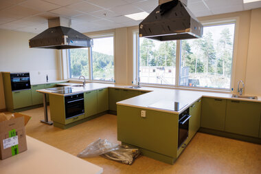 Befaring i nye Fjerdingby skole september 2022