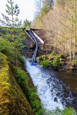 Rehabilitering av demninger i Åmotdammen