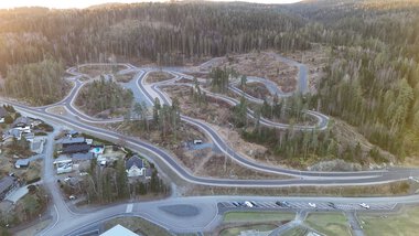 Lysløypa i Marikollen