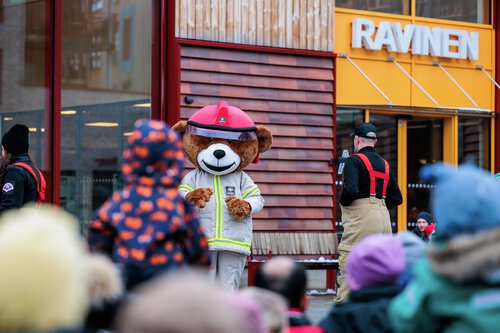 Bjørnis besøker Rælingen