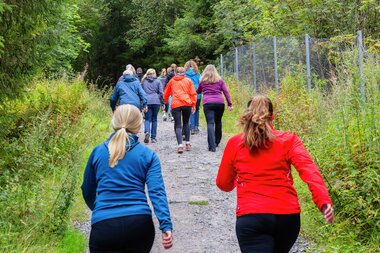 Utendørs trening i Marikollen