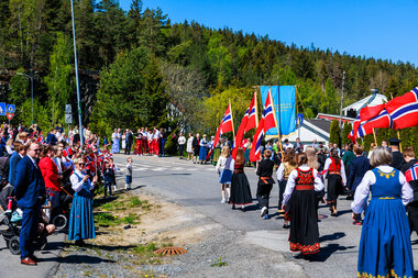 17. mai-feiring på Fjerdingby skole
