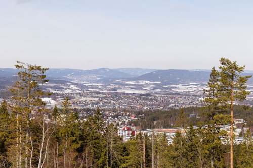 Utsikt fra Marikollen