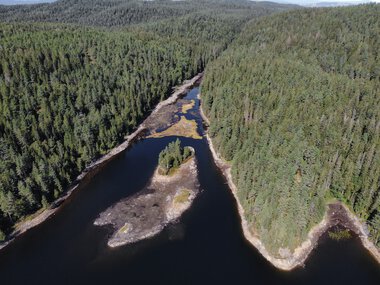 Rehabiliterer demninger i Ramstadsjøen