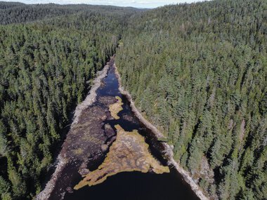 Rehabiliterer demninger i Ramstadsjøen