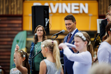 Offisiell åpning av Ravinen