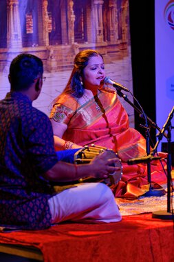 Konsert med indisk klassisk musikk