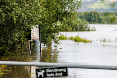 Flom etter ekstremværet Hans