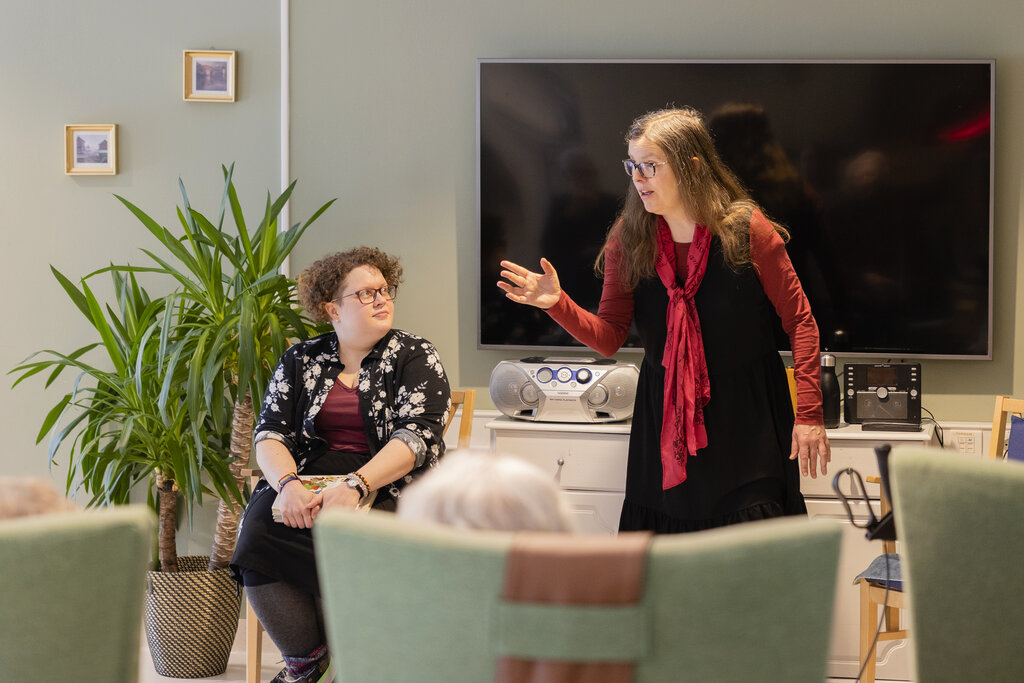 «Hele Rælingen leser» på Løvenstadtunet